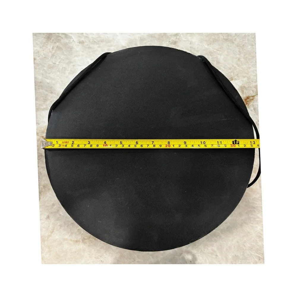 Goorin Bros Hat Boxes Set 2 Black Gold Castle Logo 13